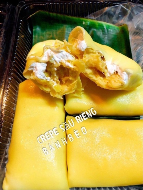 5 địa chỉ bán bánh crepe sầu riêng ngon và chất lượng nhất tp mỹ tho, tiền giang