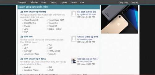 10 website diễn đàn công nghệ lớn nhất việt nam