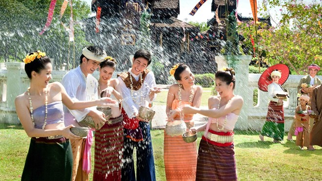 điểm đến, songkran, tết té nước, songkran – lễ hội té nước lấy may của người thái lan