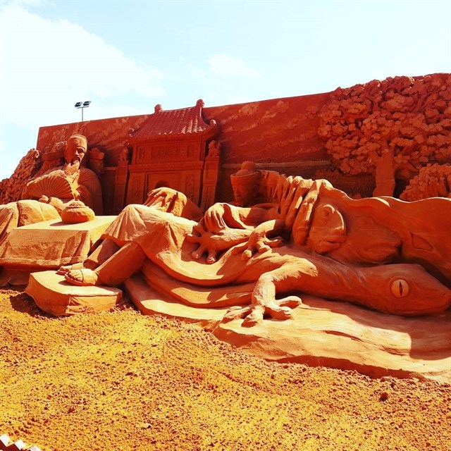 đặt phòng, điểm đến, lộ diện “công viên tượng cát” siêu hoành tráng tại việt nam