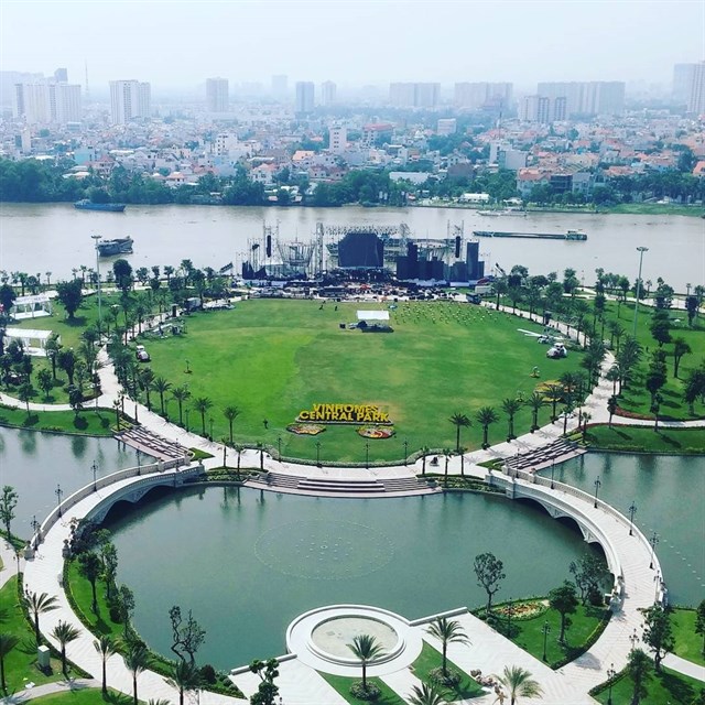 Cận cảnh Công viên ven sông 500 tỷ đồng đẹp bất ngờ ở Sài Gòn