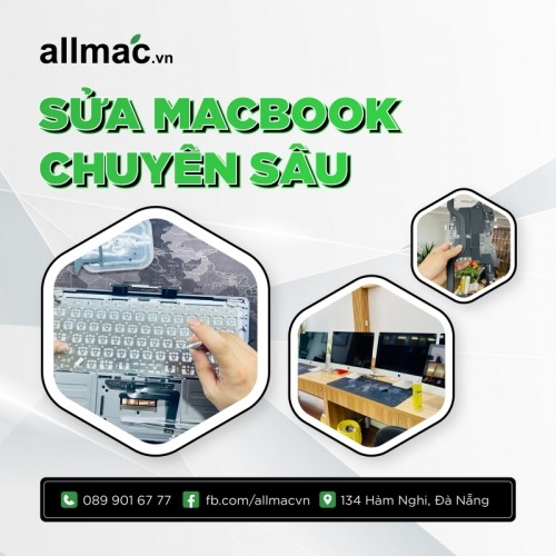 5 trung tâm sửa chữa macbook uy tín nhất tại đà nẵng