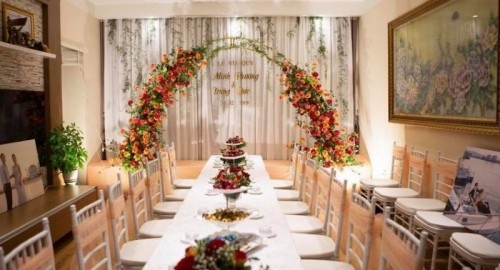 10 dịch vụ trang trí tiệc cưới đẹp nhất quận hai bà trưng, hà nội