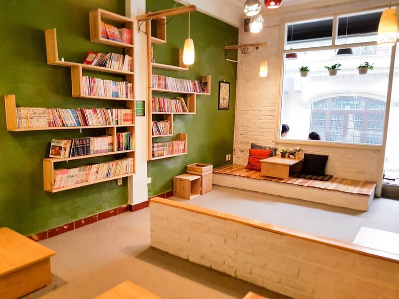 ẩm thực, quán cafe, tổng hợp 16 quán cafe sách ở hà nội yên tĩnh cho các mọt sách