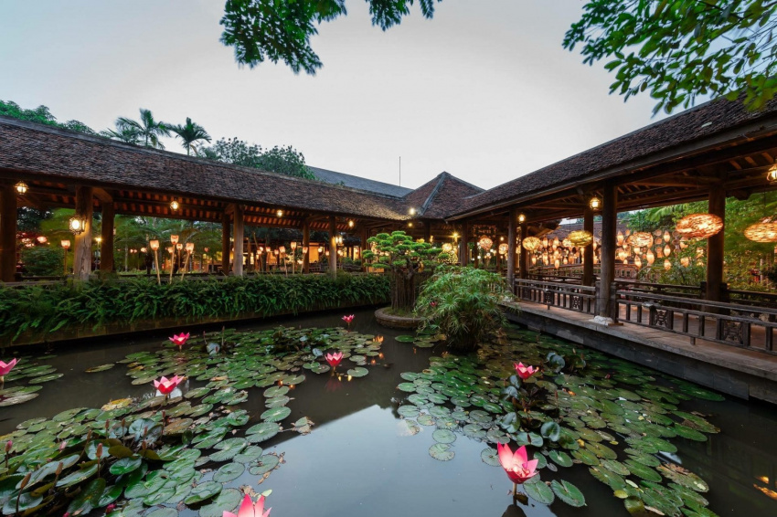 kuzhinë, pjata, restorante, një kombinim i 15 restoranteve të famshme hapësinore të bukura në Hanoi