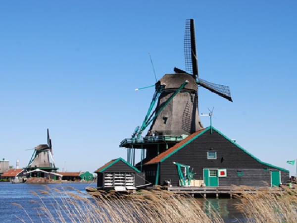 Ngôi Làng cối xay gió Hà Lan - Du lịch Châu Âu
