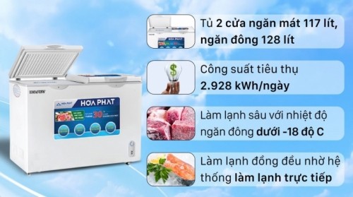 10 tủ đông chất lượng và được ưa thích nhất hiện nay