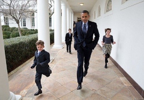 10 hình ảnh bình dị của Tổng thống Mỹ Barack Obama