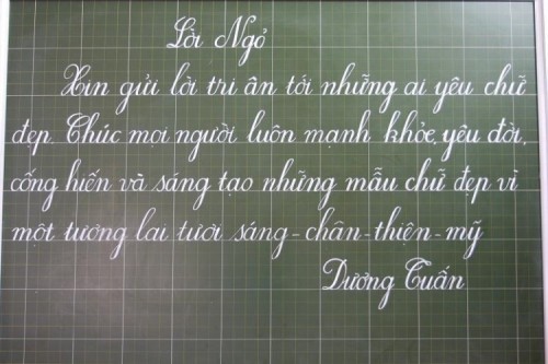 6 giáo viên dạy luyện chữ đẹp nổi tiếng nhất hà nội