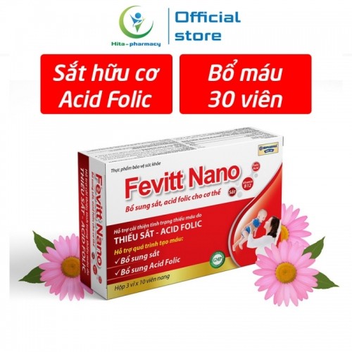 10 sản phẩm bổ máu tốt nhất hiện nay