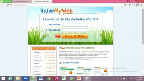 10 trang web tính giá trị website chính xác nhất