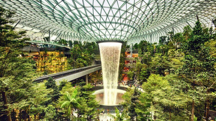 Địa điểm check-in siêu thích ở Singapore: Jewel Changi