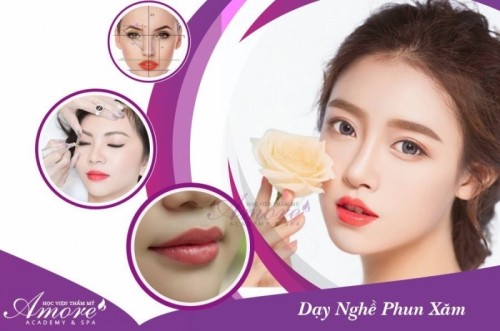 12 trường dạy phun xăm thẩm mỹ uy tín và chất lượng nhất tp hcm