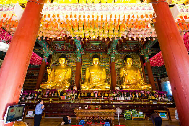 tham quan chùa jogyesa - biểu tượng của nền phật giáo hàn quốc