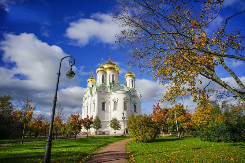 du lịch nga: nhà thờ thánh kazanskiy