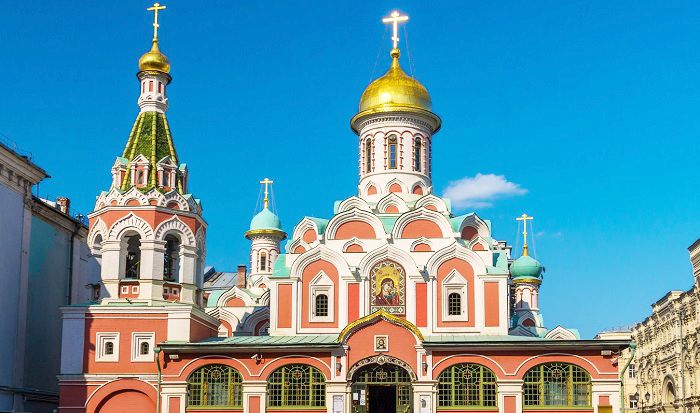du lịch nga: nhà thờ thánh kazanskiy