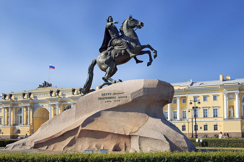 Du lịch Nga: Đài tưởng niệm Peter Đại Đế