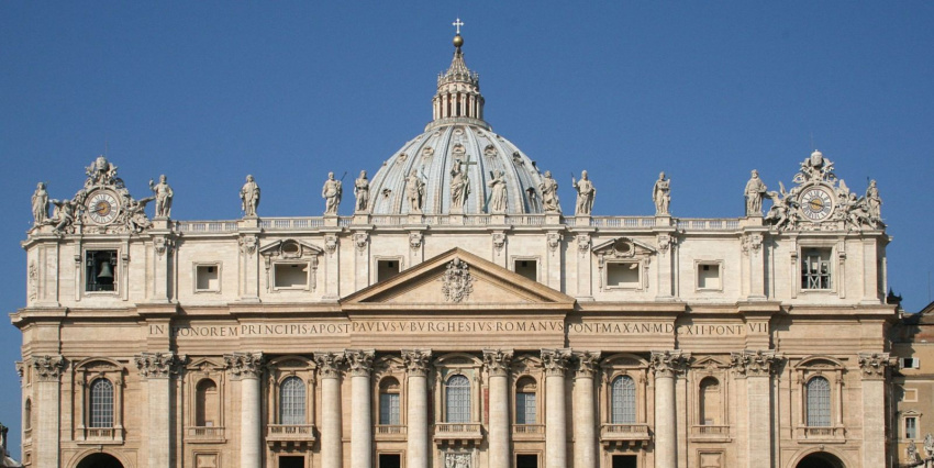 Du lịch Châu Âu tham quan đền thờ thánh Peter’s Basilica