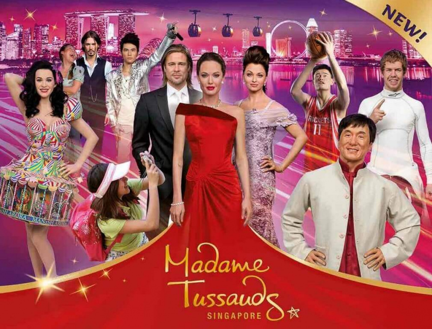 khách du lịch thích thú khi khám phá madame tussaud ở singapore