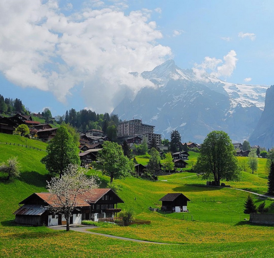 Du lịch Thụy Sĩ: Ngẩn ngơ trước những ngôi làng Thụy Sĩ