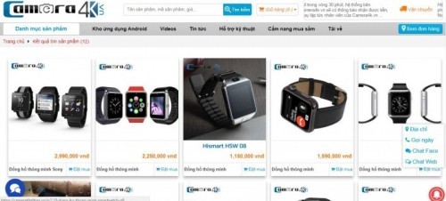 10 trang web bán đồng hồ thông minh giá rẻ và uy tín nhất