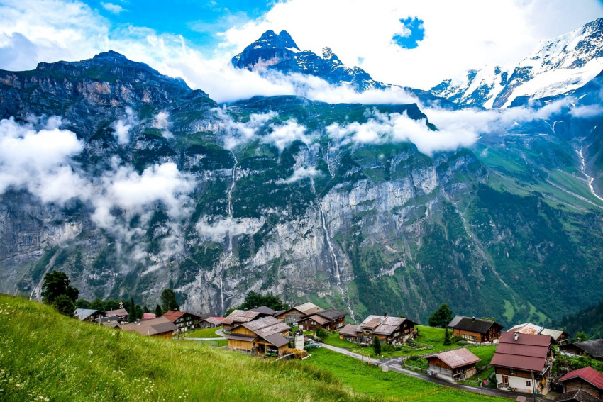 Du lịch Thụy Sĩ: Ngẩn ngơ trước vẻ đẹp những ngôi làng Thụy Sĩ