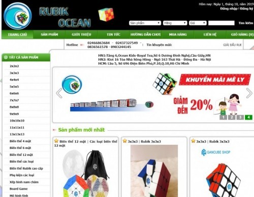 5 Cửa hàng bán Rubik xịn và uy tín ở TP. HCM