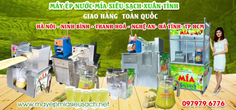 6 địa chỉ bán máy ép nước mía siêu sạch uy tín nhất tại Hà Nội