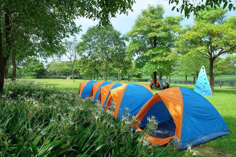 4 beautiful camping sites only about 1 hour drive from the center of Hanoi