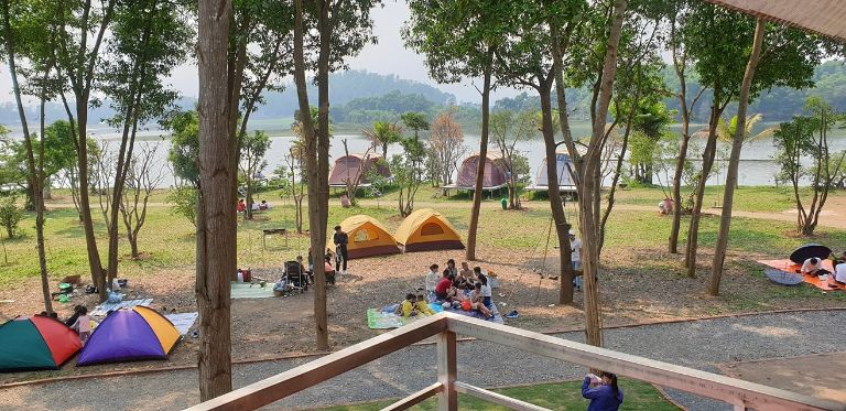 camping location, tourist attraction, tourist attractions near hanoi, weekend travel, 4 tourist destinations near hanoi that are suitable for weekend camping with family