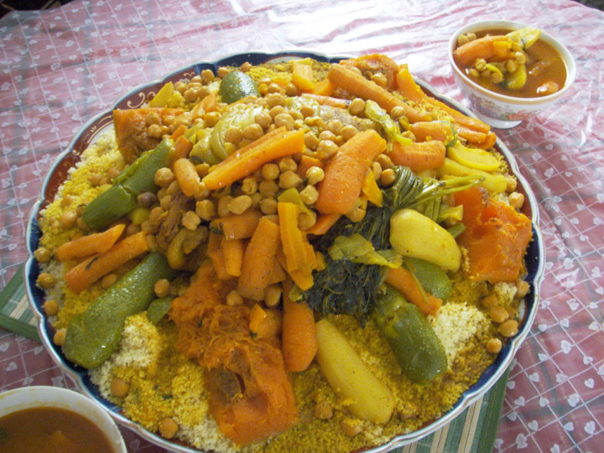 du lịch maroc thưởng thức món bánh tafarnout