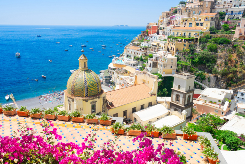 Du lịch Ý - Tham quan biển Amalfi và thành phố Positano