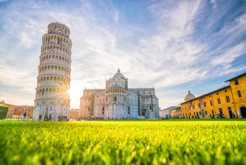 Du lịch Ý - Khám phá tháp nghiêng Pisa