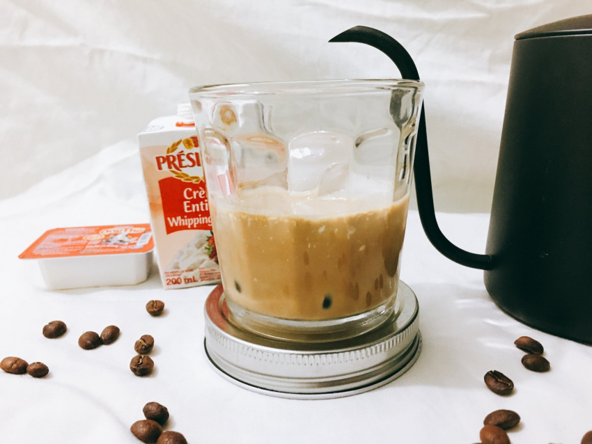 fat cream coffee, sapa recipe, this recipe, types of coffee, how to, how to make fat cream coffee, the hottest drink in 2021, every shop has put it on the menu
