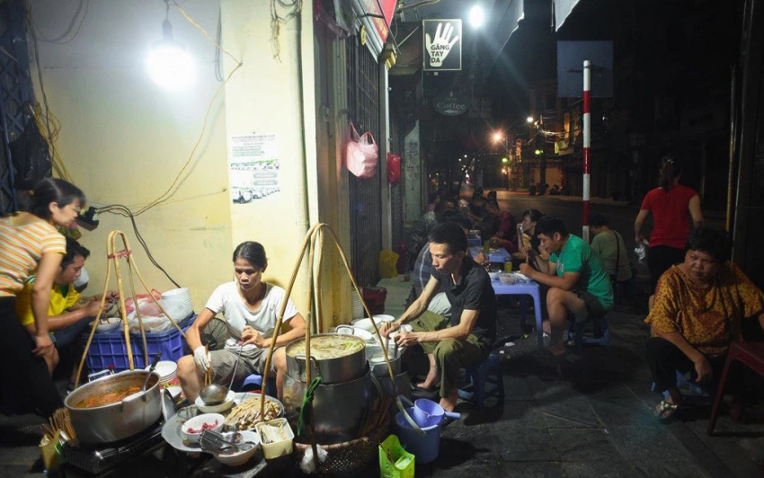 6 delicious nightlife restaurants from eating to eating for a night out in Hanoi
