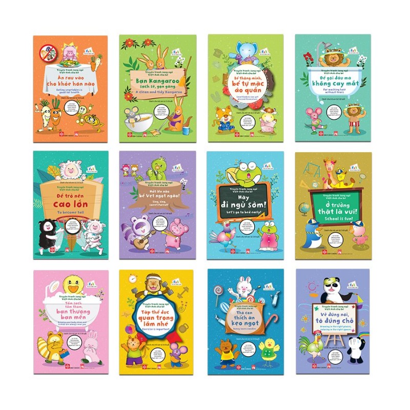 10 cuốn sách cho trẻ em mới làm quen với tiếng anh
