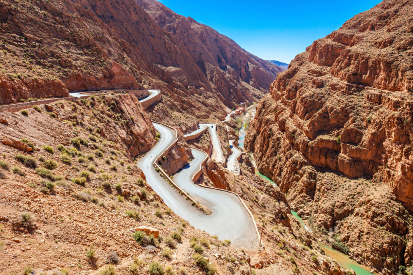du lịch maroc - khám phá hẻm núi todra