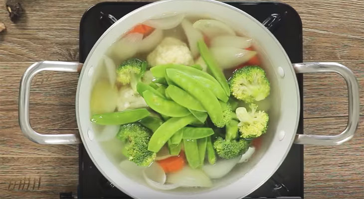 how to cook ball soup, how to cook mixed ball soup, tet shadow soup, how to, how to cook traditional mixed ball soup for the traditional tet tray