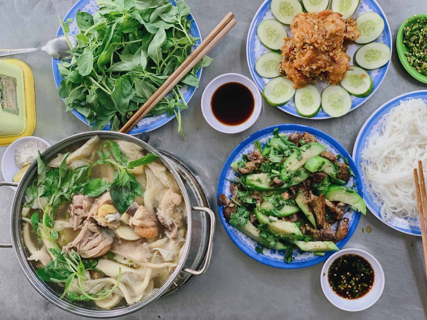 economical travel, elm leaves, phu yen cuisine, phu yen tourism, vietnam tourism, e leaves – the “soul” ingredient of the cuisine of the land of yellow flowers and green grass