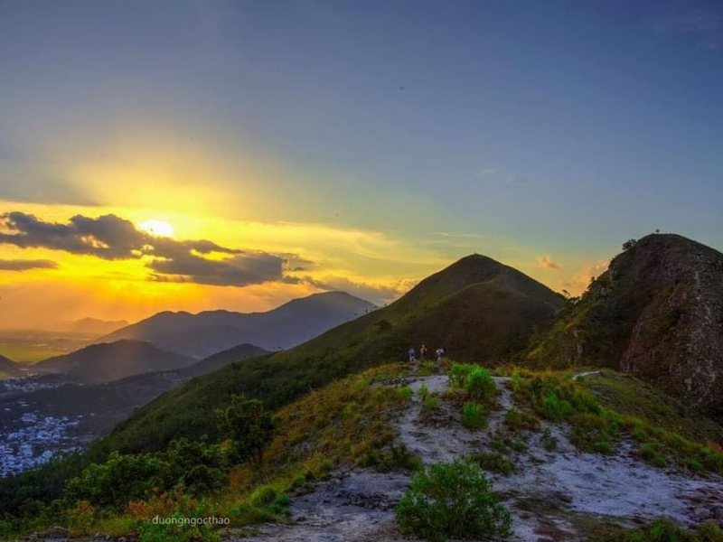 co tien mountain, nha trang camping, nha trang tourist destination, experience camping on co tien mountain and enjoy the panoramic view of nha trang from above