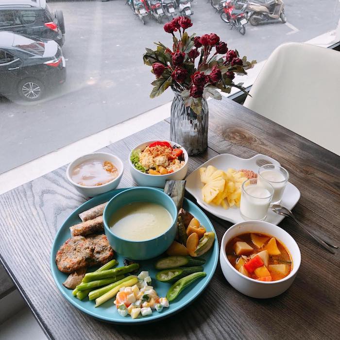 3 delicious, affordable vegetarian buffet restaurants in Hanoi