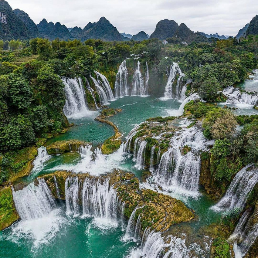 ban gioc waterfall, cao bang tourism, travel experience, vietnam tourism, ban gioc waterfall, the fairyland of cao bang’s mountains and forests