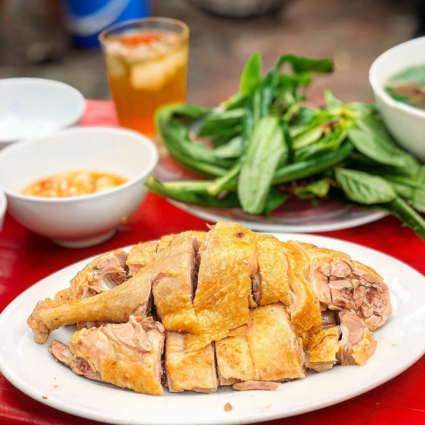 delicious goose shop, delicious restaurant in hanoi, hanoi cuisine, hanoi specialties, traveling hanoi, 3 delicious swan shops, selling all day to party on cool days in hanoi