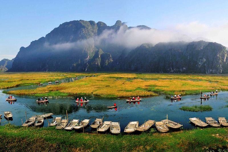 ancestor's anniversary, no sea, tourist attractions near hanoi, 5 “no sea” destinations near hanoi are extremely suitable for “traveling” on the occasion of the ancestral anniversary