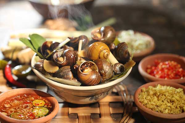 cooking recipe, hanoi winter, make snail dipping sauce, smart cooking tips, winter food, the recipe for boiling snails and making snail dipping sauce is standard and delicious as in the store