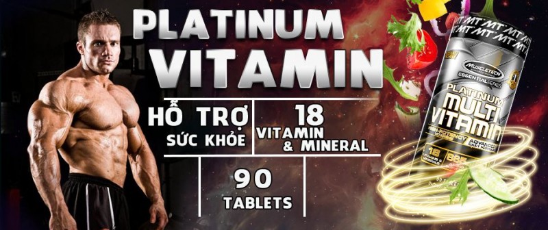 9 vitamin tổng hợp tốt nhất cho người tập gym
