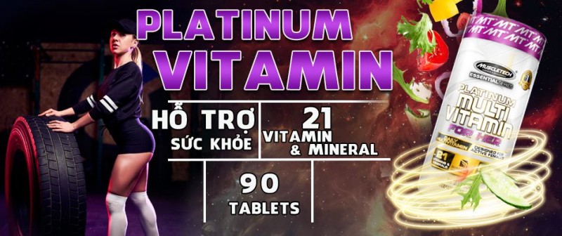 9 vitamin tổng hợp tốt nhất cho người tập gym