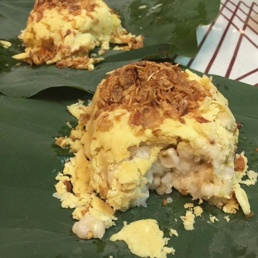 hanoi cuisine, hanoi specialties, rice sticky rice, street food, rice sticky rice – a rustic sticky rice dish that packs the taste of the fields of ha thanh land