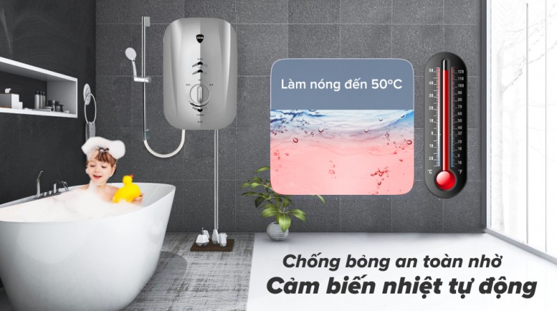 10 máy nước nóng ferroli chất lượng nhất hiện nay