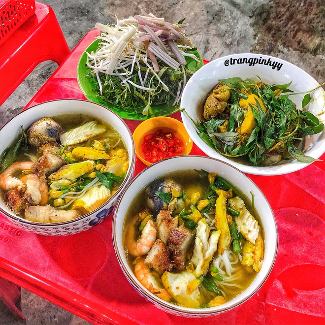 chau doc fish noodle soup, delicious vietnamese noodle dishes, western specialties, western travel, chau doc fish vermicelli, a specialty with the taste of the western river